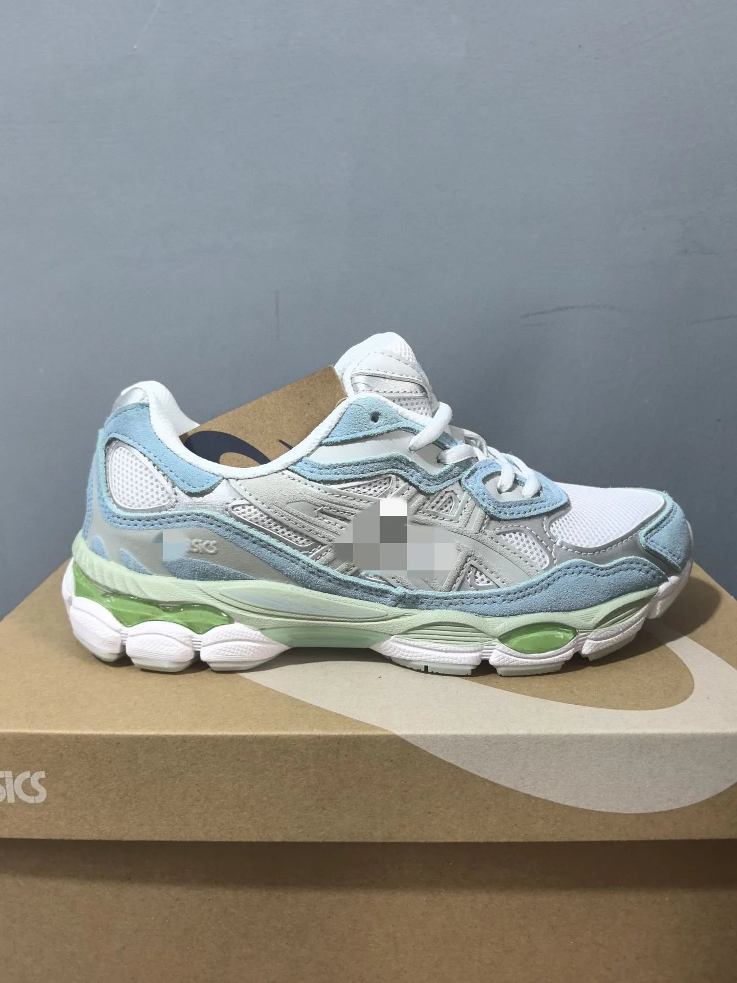 ASICS Sneakers GEL-NYC mesh — NYC white and blue