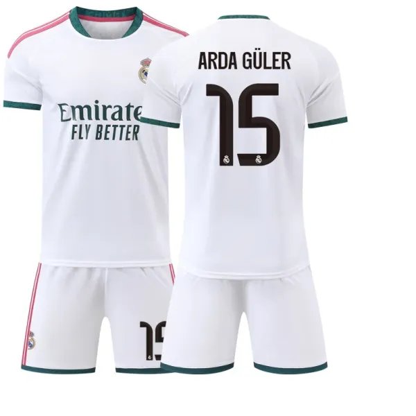 Real Madrid Arda Güler #15 Home Jersey White - 1
