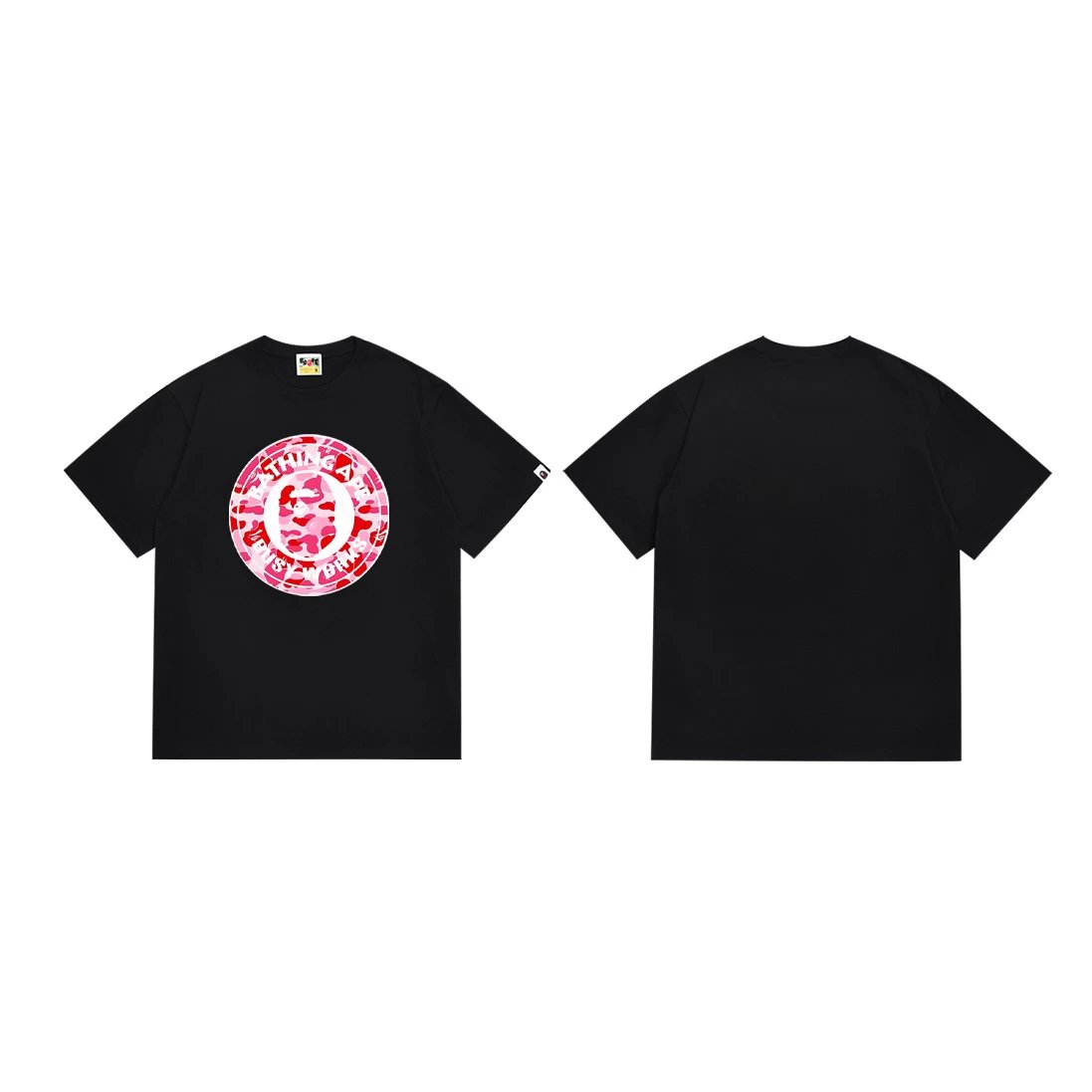 A Bathing Ape Pixel Camo Ape Head White T-Shirt - 8