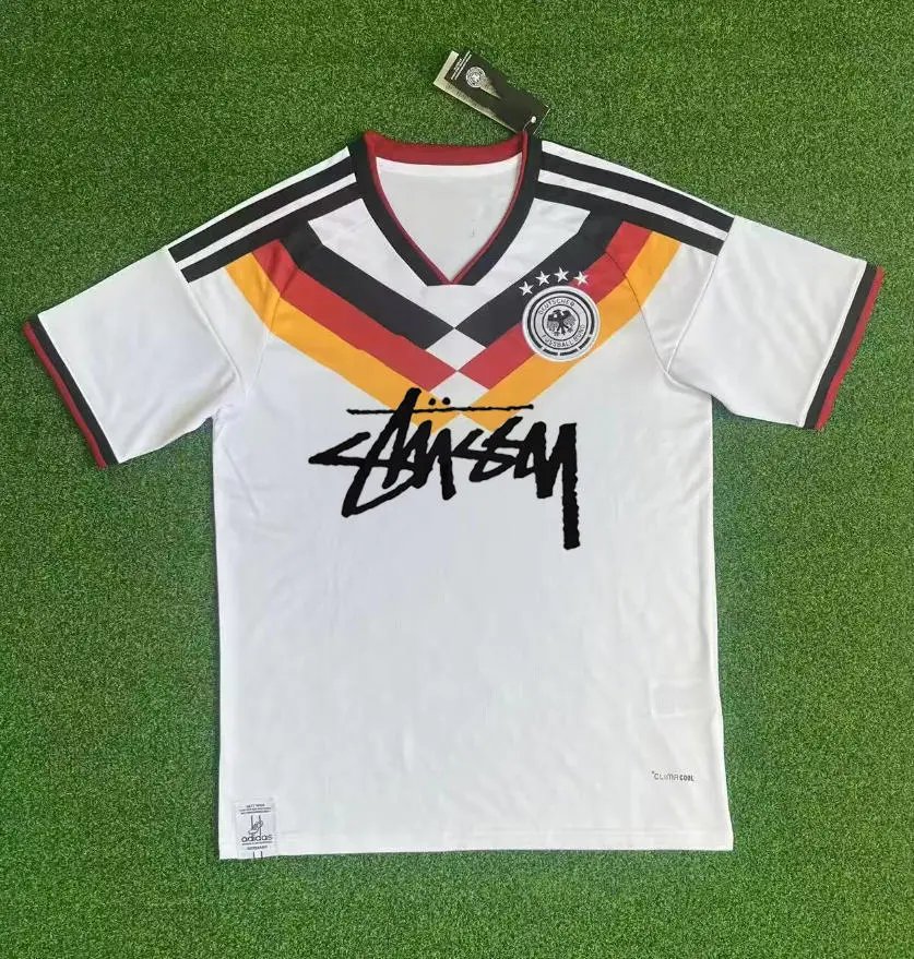 Adidas x Stussy Argentina National Team Jersey White / Blue - 4