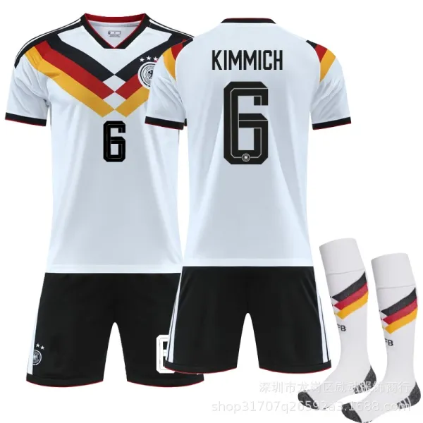 Design Germany National Team 2018 Home Kit Kimmich #6 Jersey Set Sets - 1