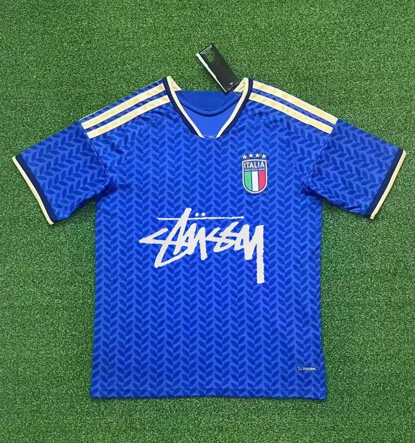 Adidas x Stussy Argentina National Team Jersey White / Blue - 12