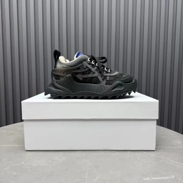 Balenciaga Track Trainer Black Chunky Sneakers - 1