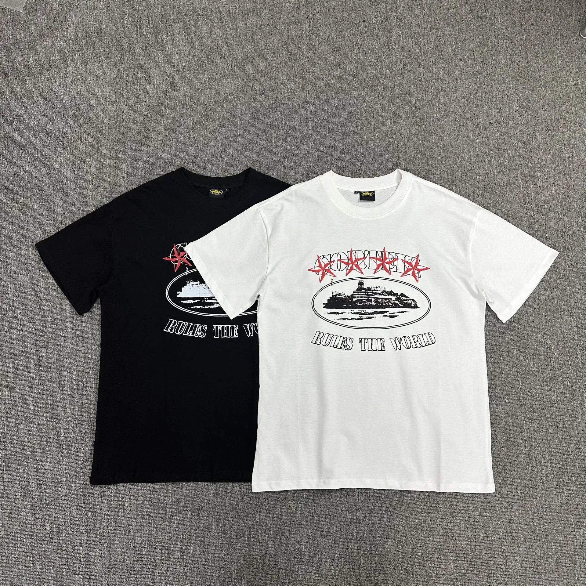 Design RTW Rules The World 2018 Graphic Print Black T-Shirt T-Shirts - 17