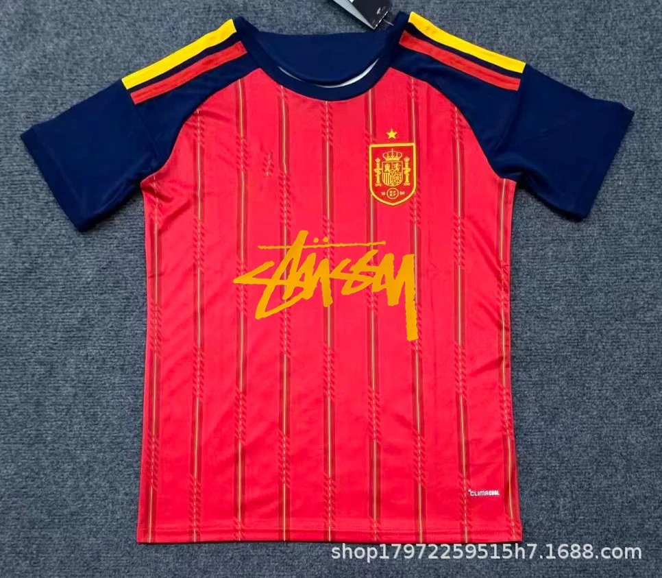 Adidas x Stussy Argentina National Team Jersey White / Blue - 6