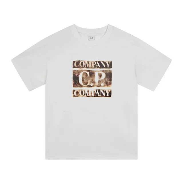 C.P. Company T-Shirts Logo Print Crewneck Short-Sleeve T-Shirt product detail image 53