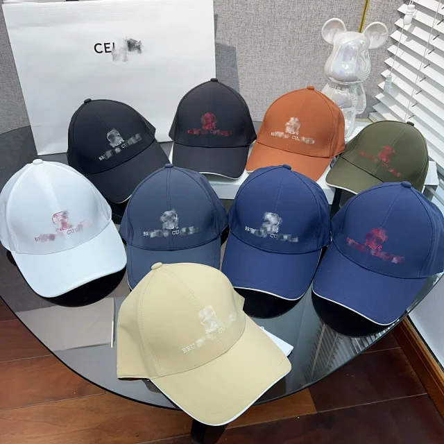 Brunello Cucinelli Hats Embroidered Baseball Cap with Contrast Piping product detail image 11
