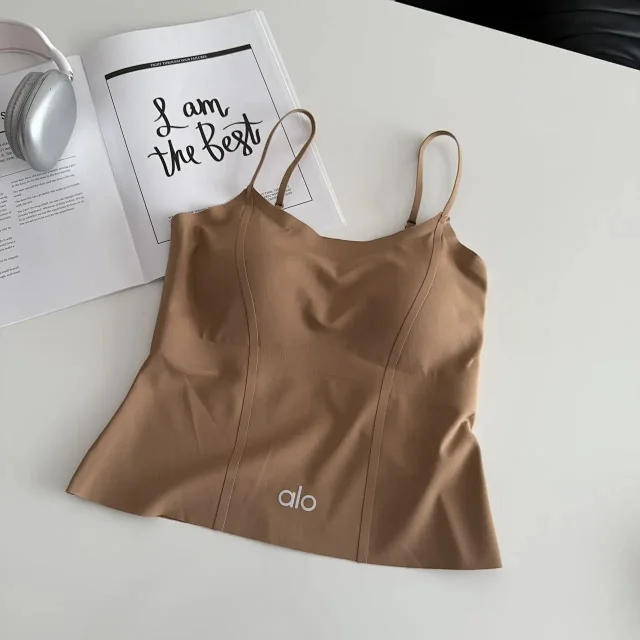 Alo Underwear Padded spaghetti-strap camisole product detail image 4