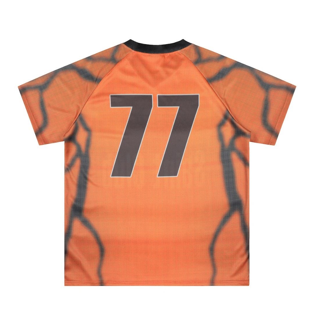 Design Saint FC Yellow Green V-Neck Jersey - 34