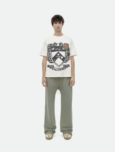 Rhude Harvard Crest White T-Shirt - 13