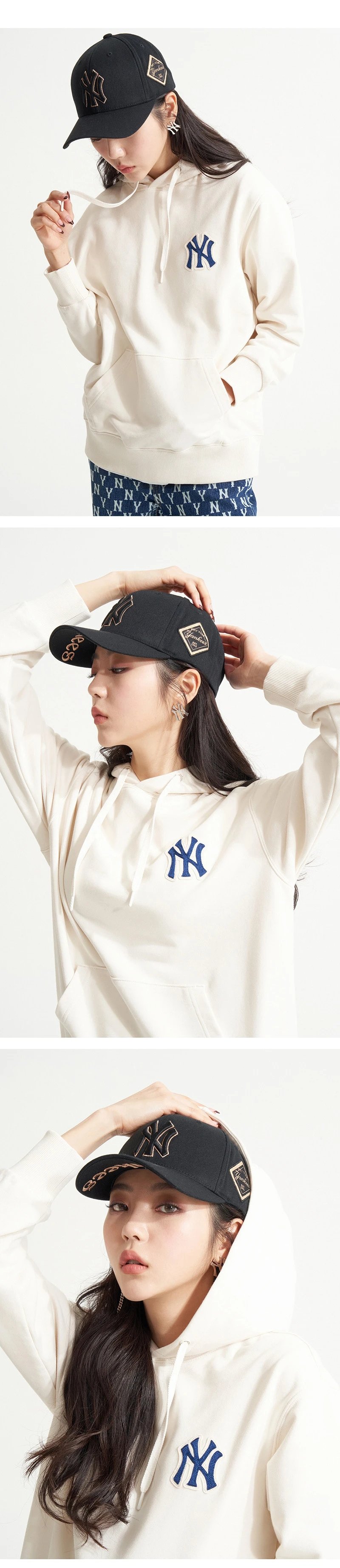 MLB New York Yankees Black Embroidered Baseball Cap - 43