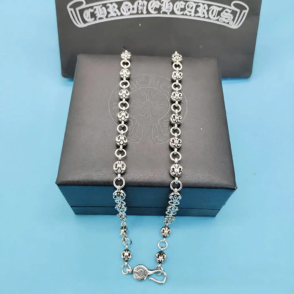 Scout Flower Bead Ball Chain