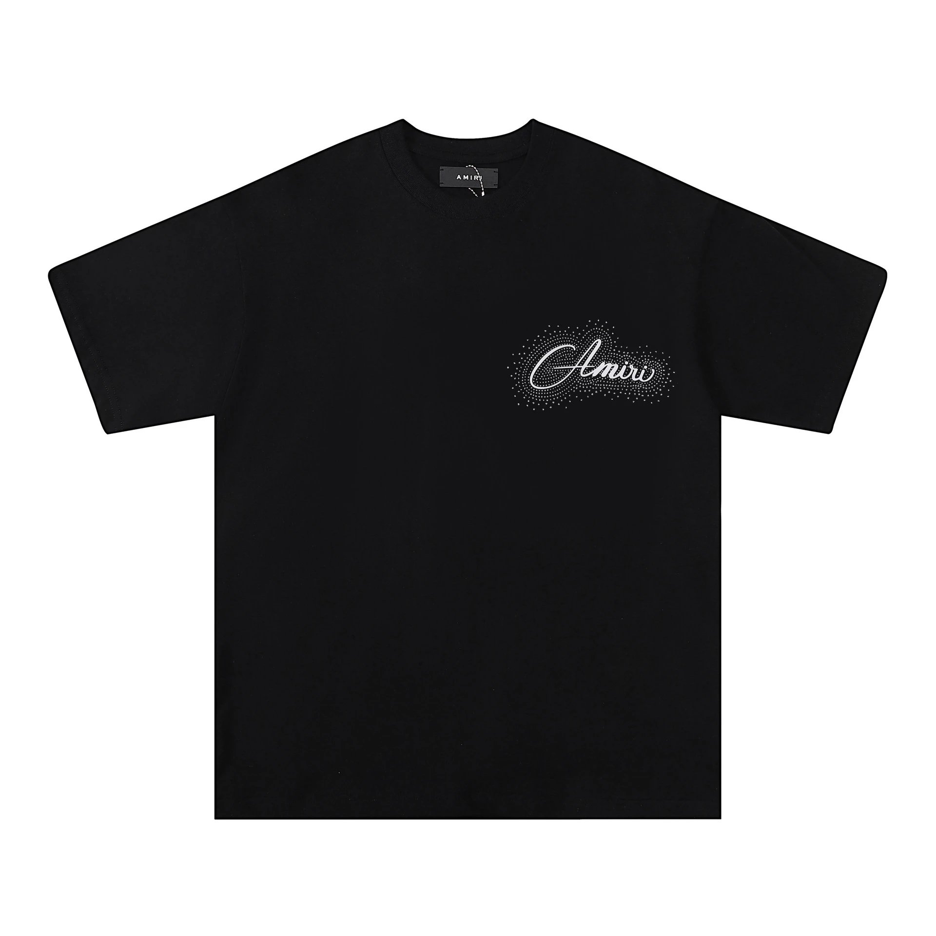 Purple Brand Abstract Print Black T-Shirt - 14