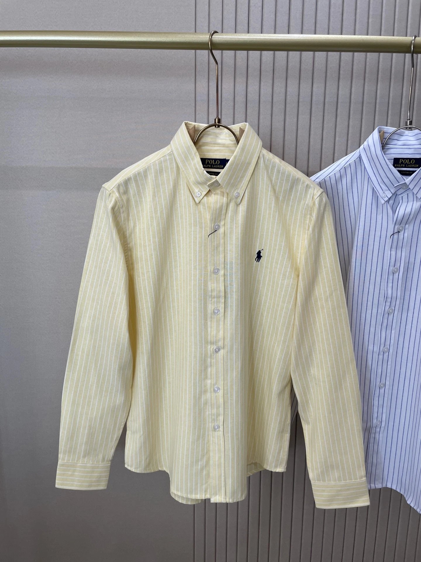 Polo Ralph Lauren Striped Oxford Shirt White - 8