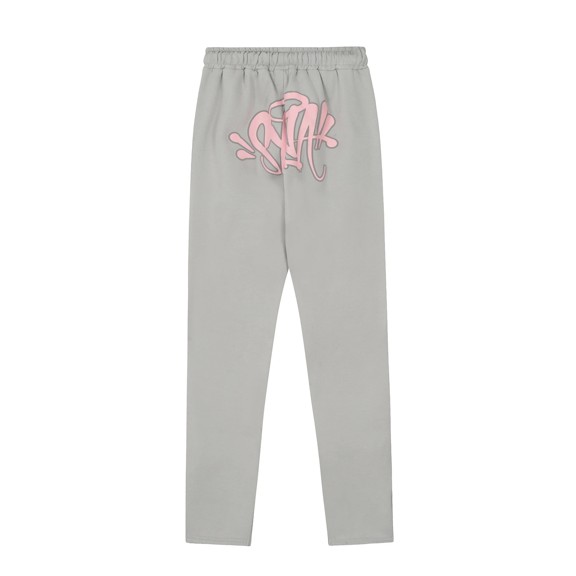 Design Graffiti Logo Set Gray T-Shirt and Shorts Casual Set - 12