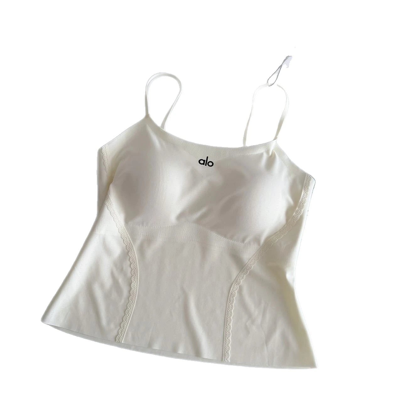 Alo Underwear Lace-Trim Camisole with Padded Cups image 5