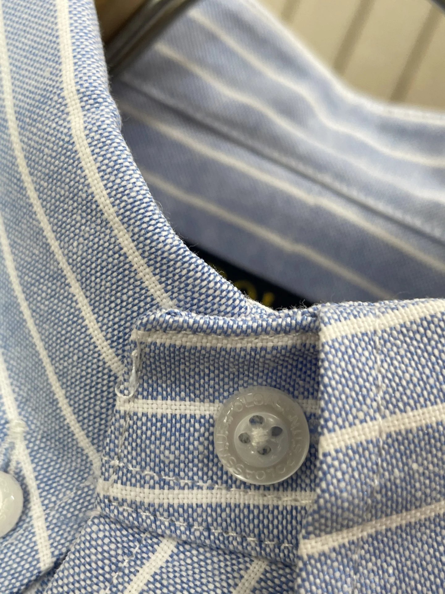 Polo Ralph Lauren Striped Oxford Shirt White - 17