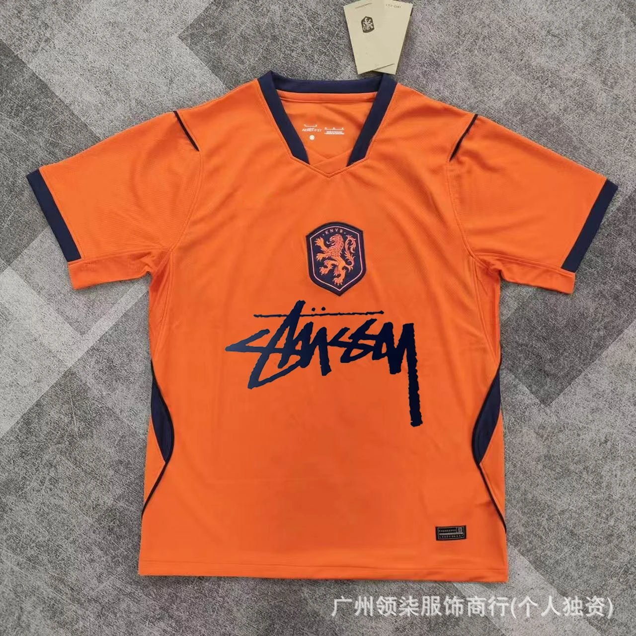CBF Brazil National Team 2023 Away Jersey Blue Leopard Print Jersey - 6
