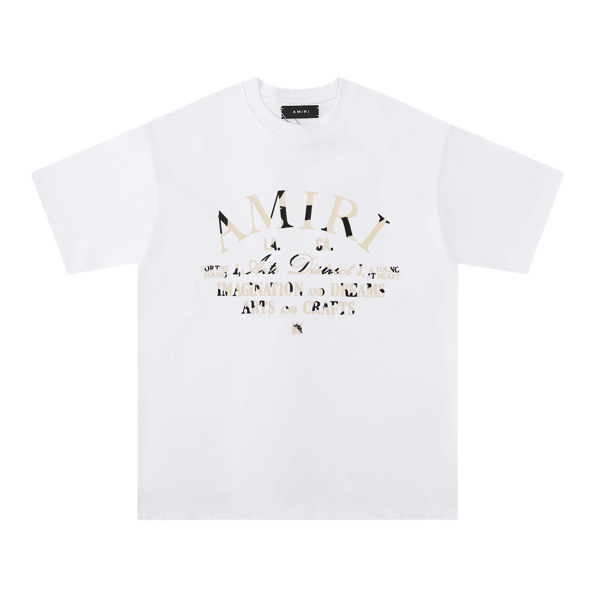 Amiri Theatre Masks Rose Black T-Shirt - 3