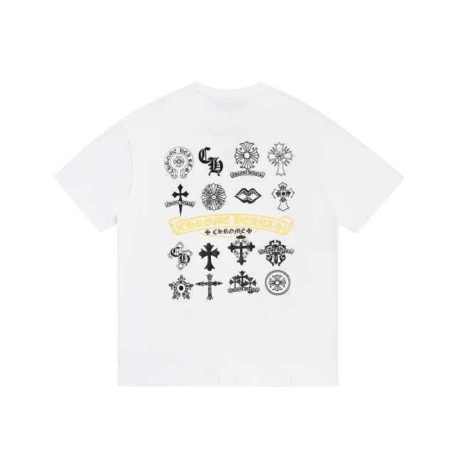 Chrome Hearts T-Shirts Embroidered Cross Graphic product detail image 12
