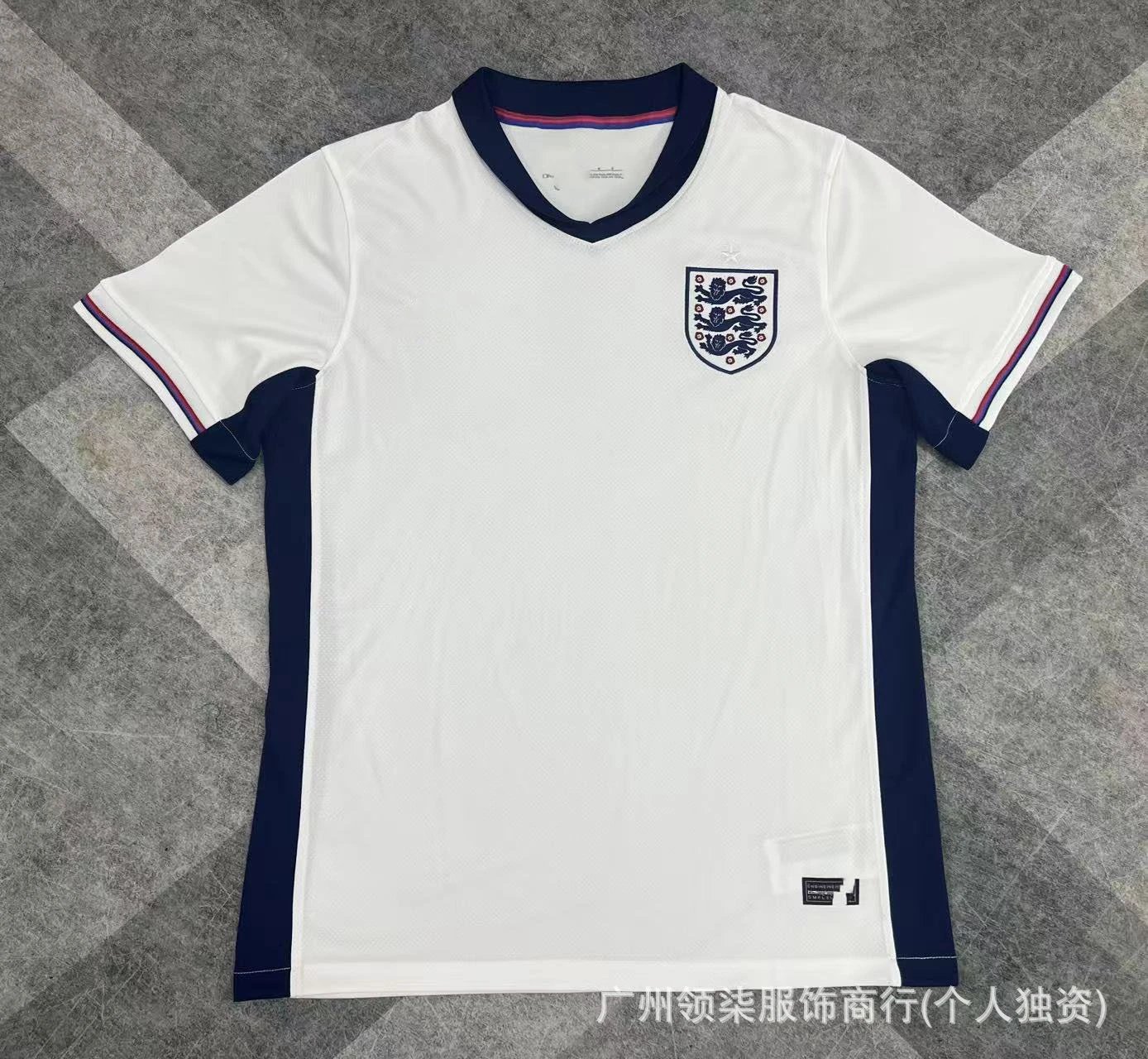 KNVB Netherlands National Team 2024 Away Jersey Navy Blue Orange Geometric Pattern Jersey - 10