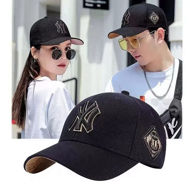 MLB Hats Adjustable curved-brim baseball cap with embroidered New York Yankees logo product detail image 10