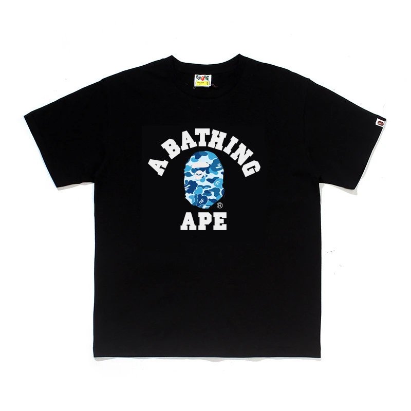 A Bathing Ape Plaid White T-Shirt - 12