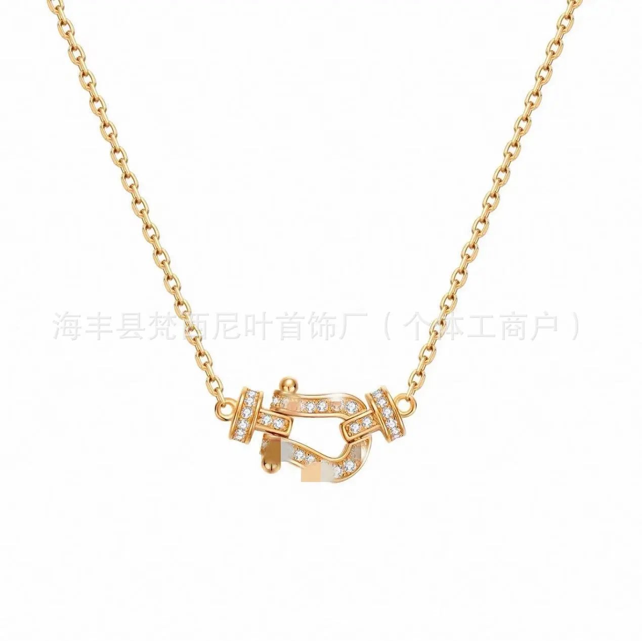Design Infinity Knot Pendant Necklace with Cubic Zirconia in Silver Tone Jewelry - 9