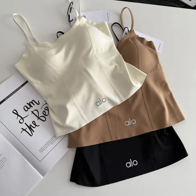 Alo Underwear Padded spaghetti-strap camisole product detail image 3