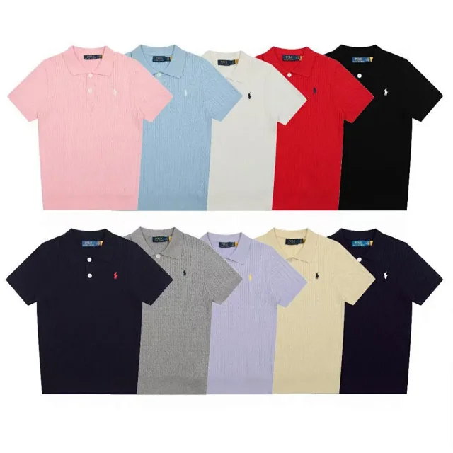 Polo Ralph Lauren Knitwear Short-Sleeve Cable-Knit Shirt product detail image 2