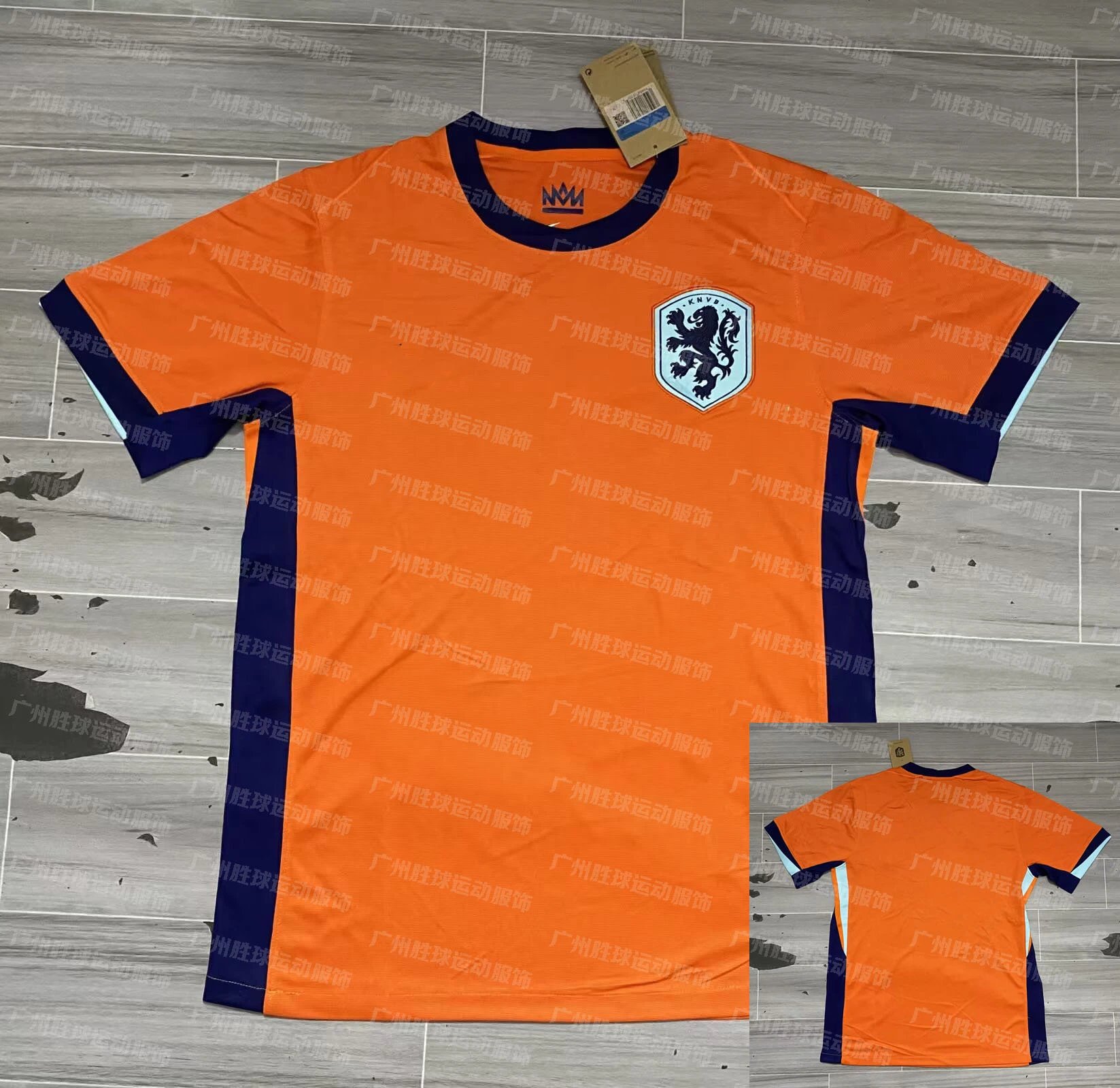 Design Spain National Team Away Jersey Light Blue Patterned Football Jersey - 16