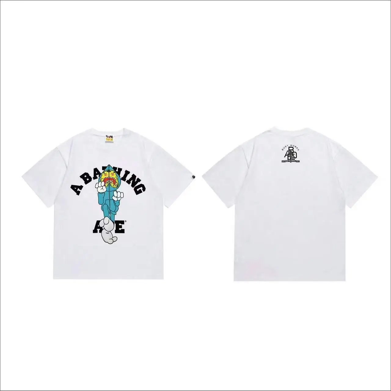 A Bathing Ape 31 Logo Graphic T-Shirt Black - 10