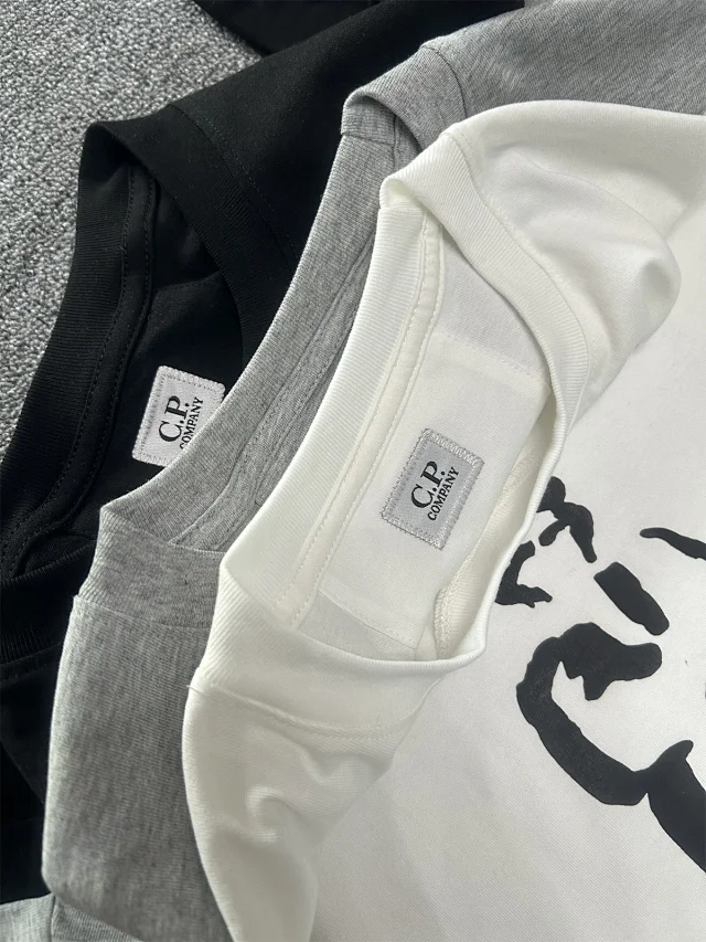 C.P. Company T-Shirts Logo Print Crewneck Short-Sleeve T-Shirt product detail image 27