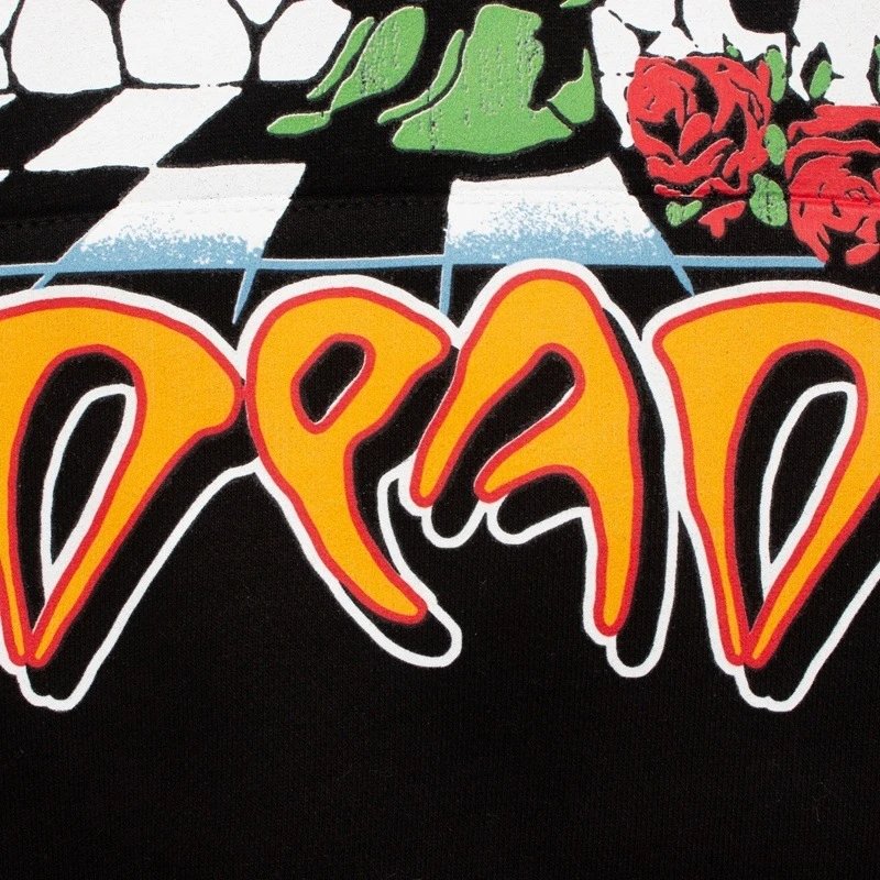 Design Grateful Dead x Unknown Artist Hoodie Black Hoodie - 10