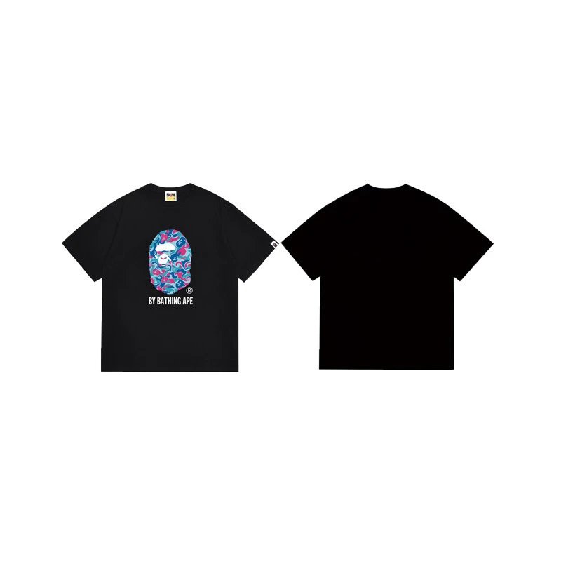 A Bathing Ape 31 Logo Graphic T-Shirt Black - 21