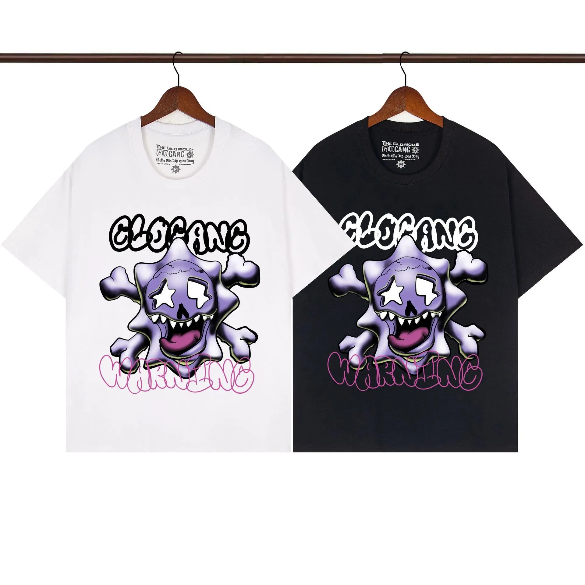 Design The Glorious Gang Skull Graphic White T-Shirt T-Shirts - 18