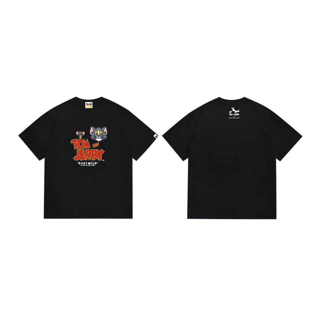 A BATHING APE T-Shirts Head Graphic Short-Sleeve T-Shirt image 5
