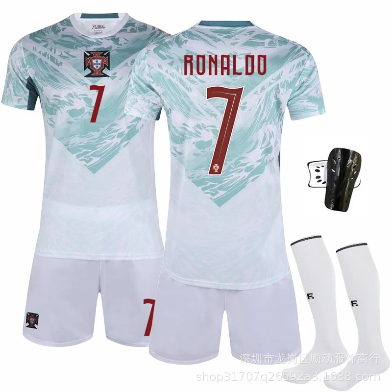 Portugal National Team João Félix #11 Away Jersey White - 8