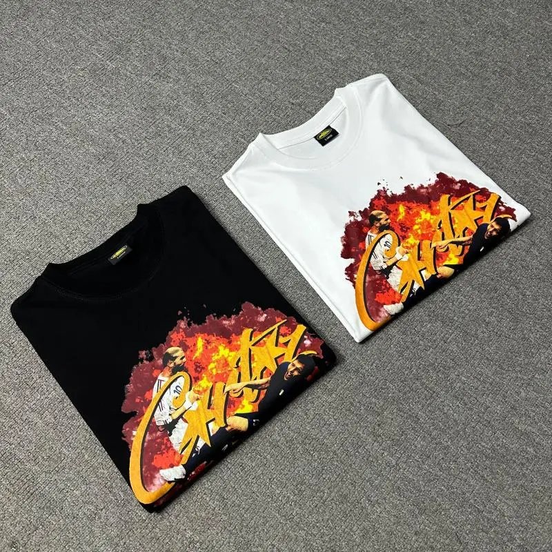 Corteiz Gun Script White T-Shirt - 18