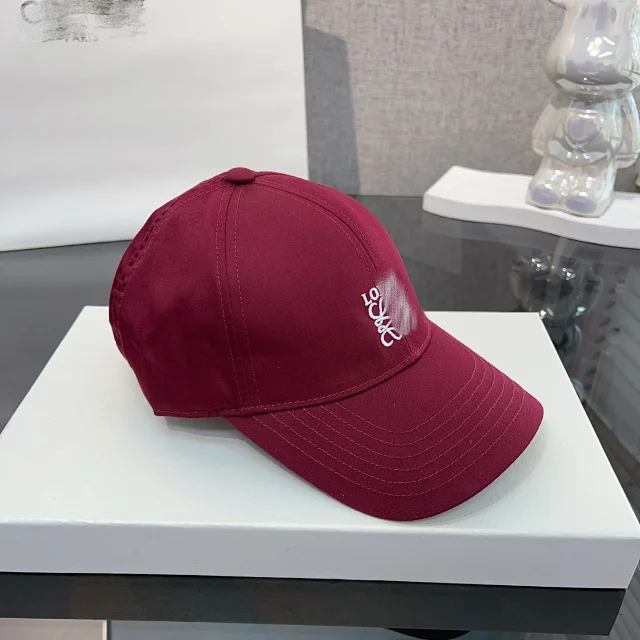Loewe Hats Embroidered Anagram Baseball Cap product detail image 11