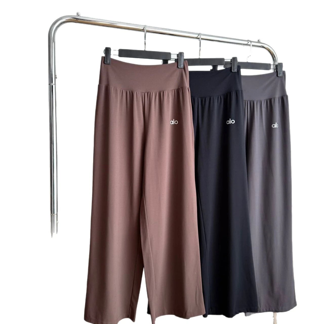 Alo Yoga Trousers High-Waisted Wide-Leg image 5