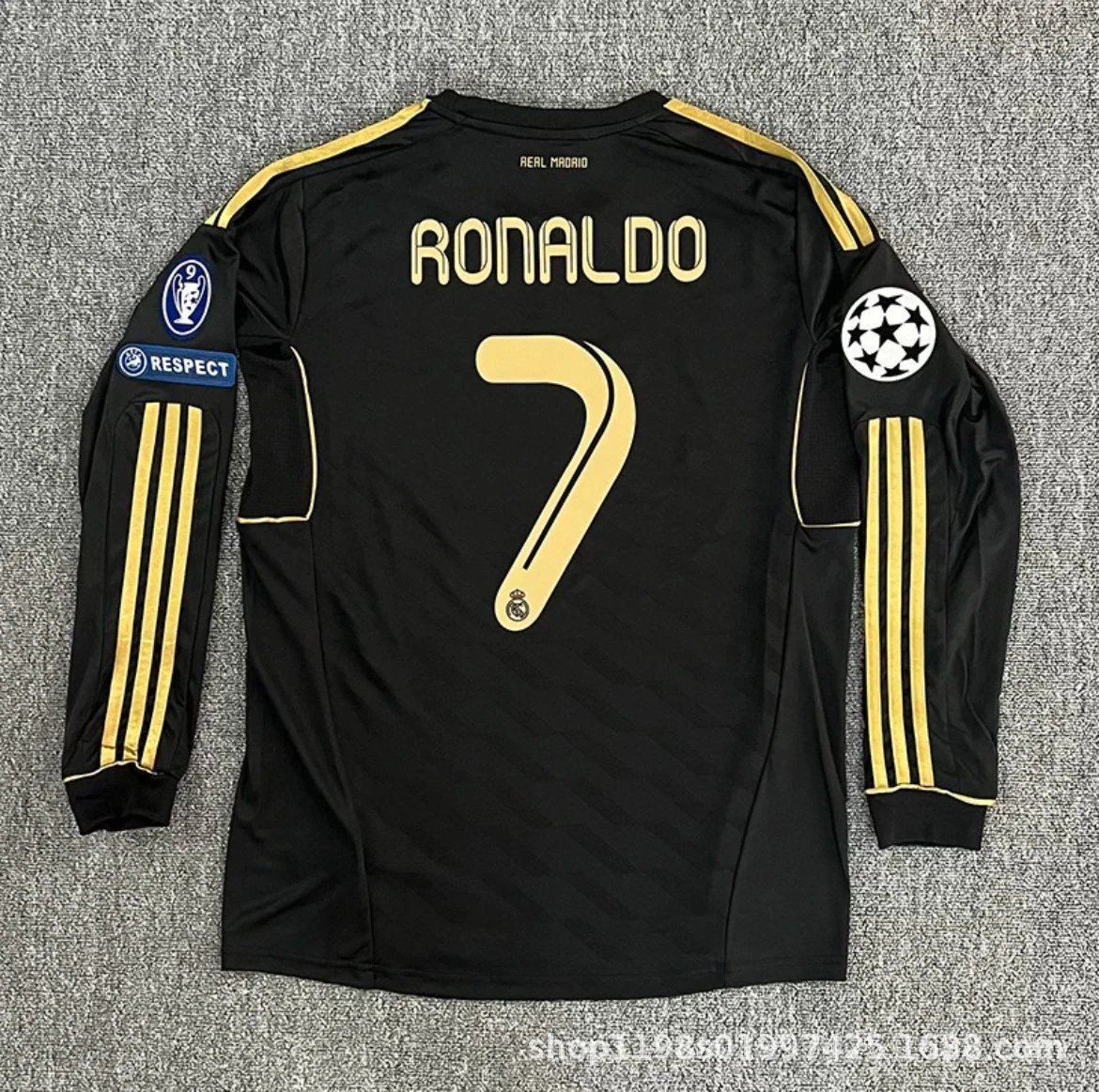 Real Madrid x Adidas 2017 Champions League Third Jersey Turquoise Ronaldo #7 - 21