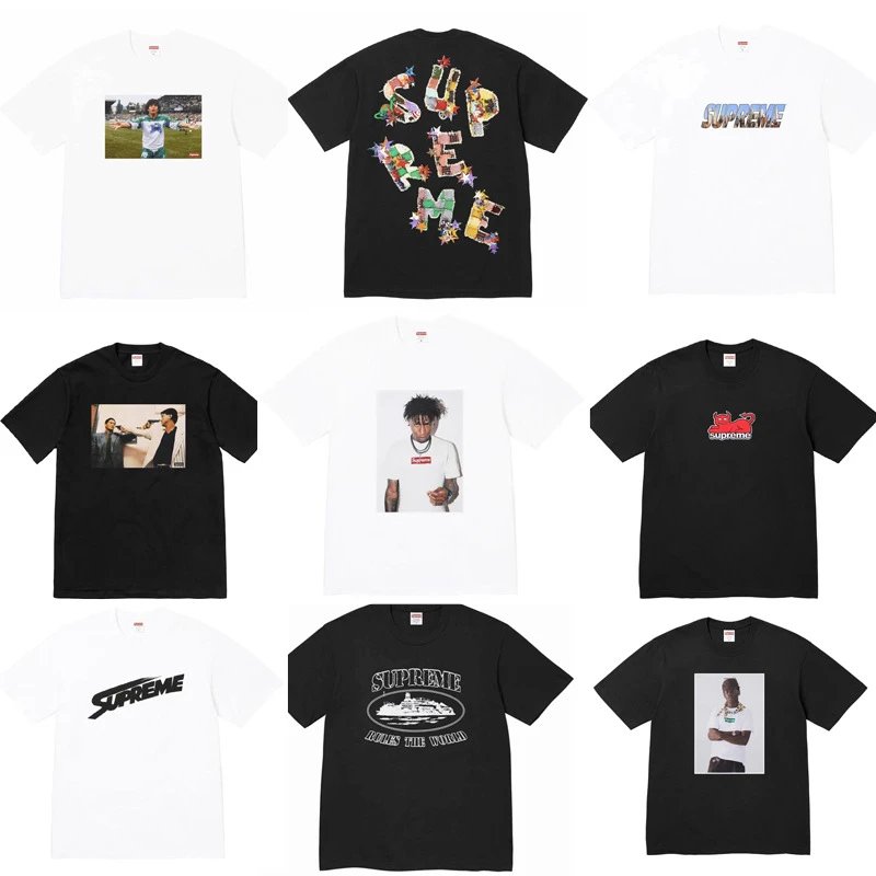 Supreme x Shell x Pirelli x Brembo x Arai Logo Stack White T-Shirt - 2