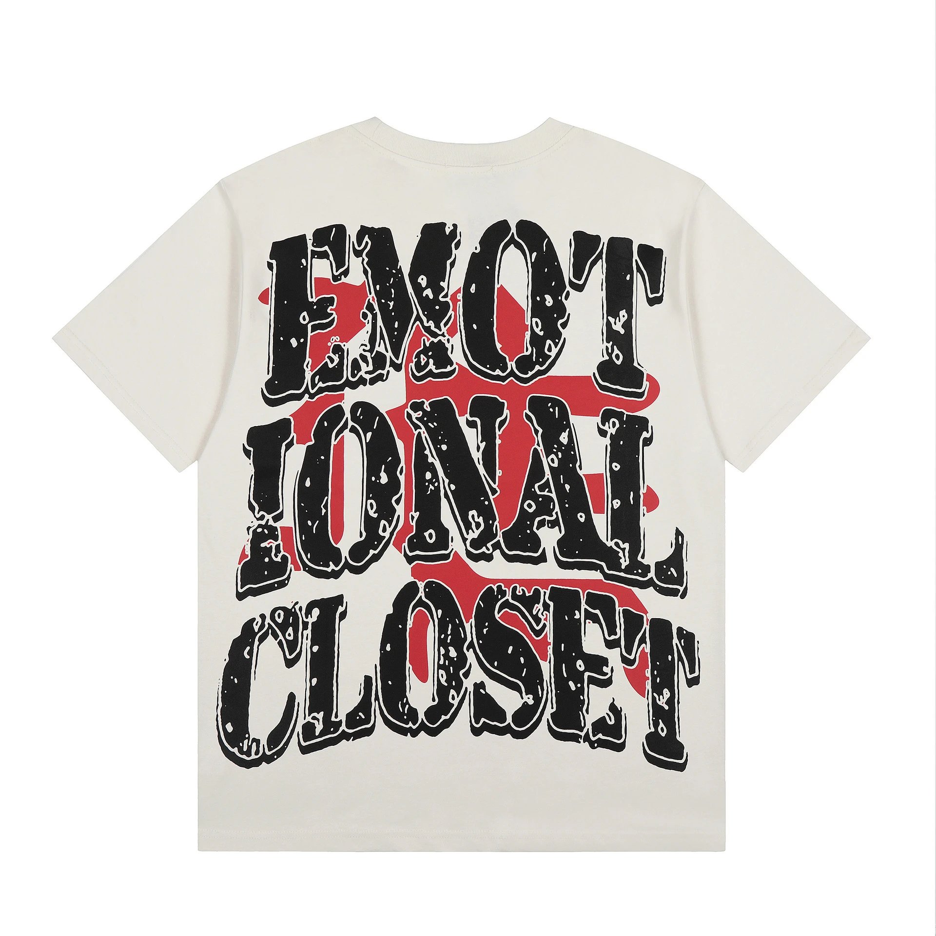 Design Mind Emotion Emotion Graphic Print White T-Shirt T-Shirts - 7