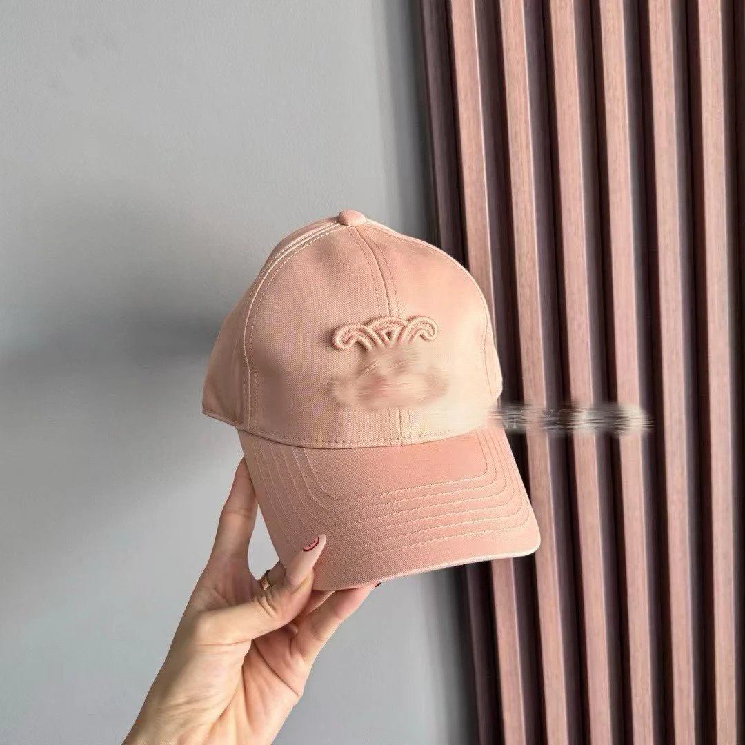 Design Embroidered Wave Logo Baseball Cap Navy - 7