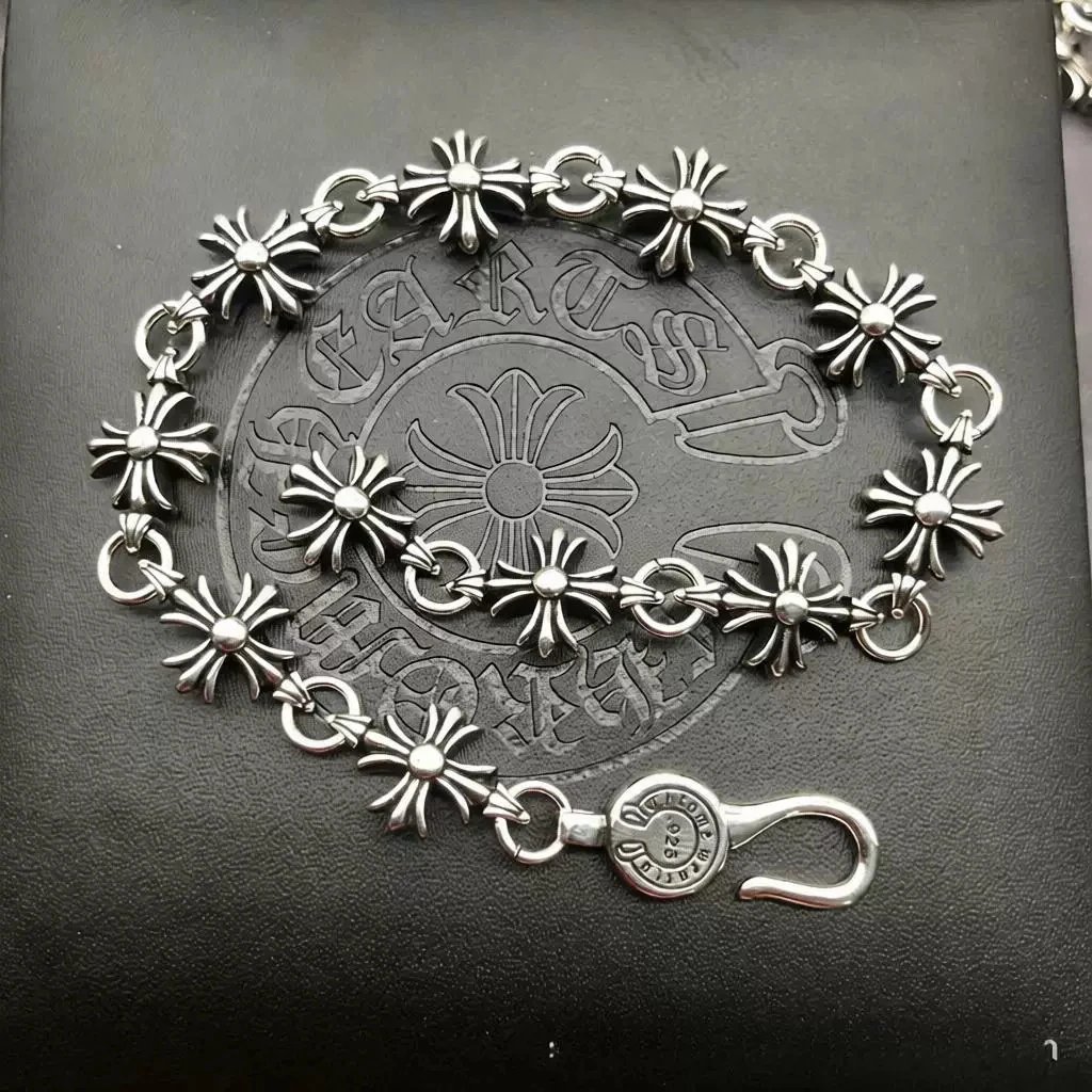 Small Cross Flower Bracelet (Adjustable)