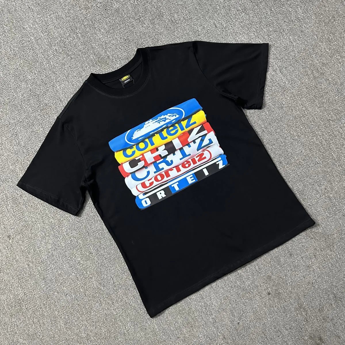 Design RTW Rules The World 2018 Graphic Print Black T-Shirt T-Shirts - 33