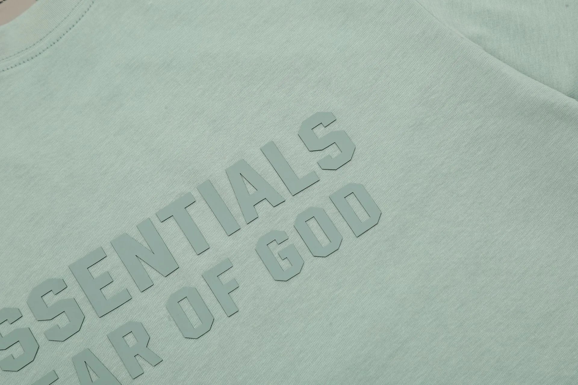 Fear of God Essentials Logo T-Shirt Beige T-Shirt - 22