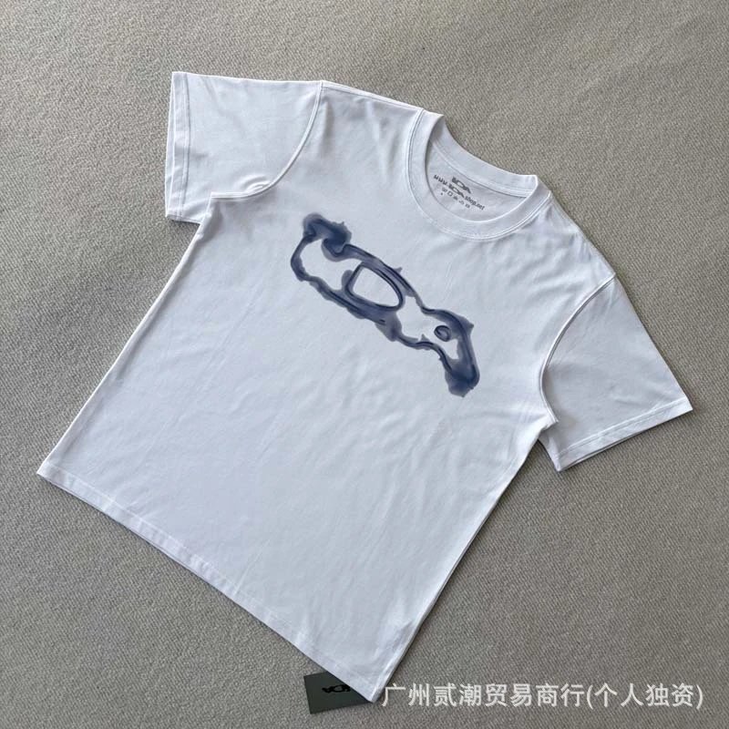 Design AIR Graphic Print White T-Shirt - 3