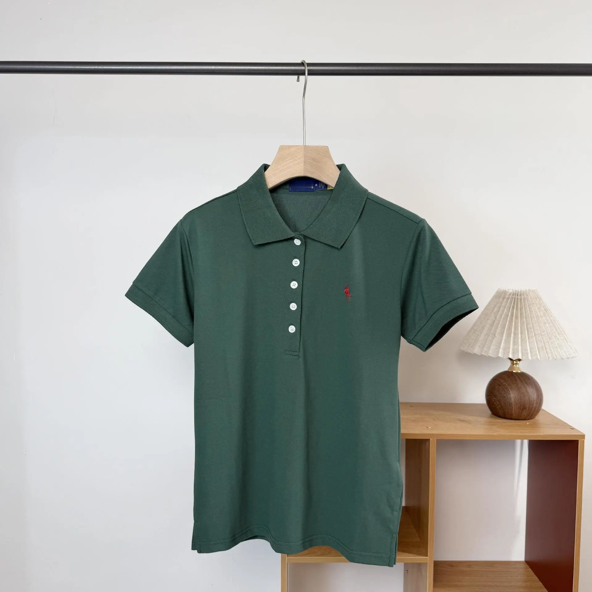 Polo Ralph Lauren Classic Fit Polo Pink Polo Shirt - 9